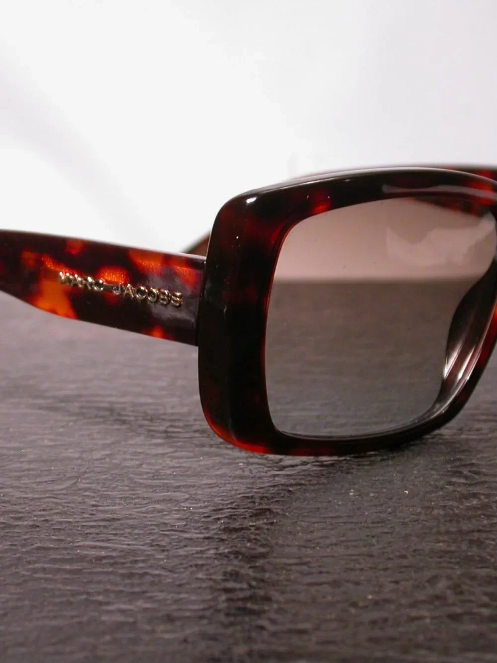 Marc Jacobs Gold and Tortoise Sunglasses Made in Italy